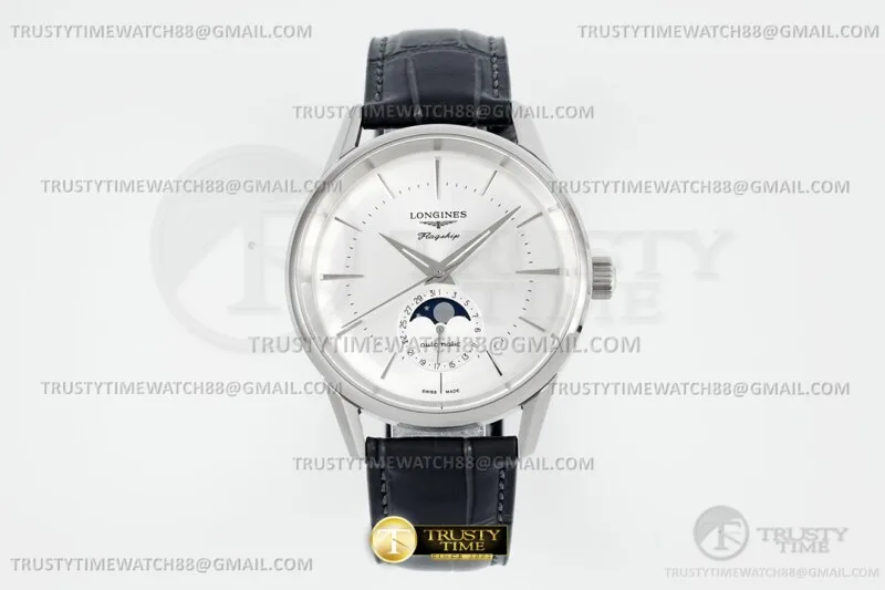 LON051A - Flagship Heritage Moonphase SS/LE Silv/SS APSF A2892
