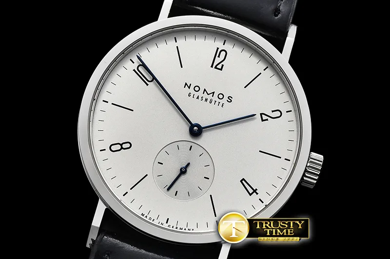 NOM019A - Nomos Tangomat 38mm SS/LE White GPF Asia 23J Mod