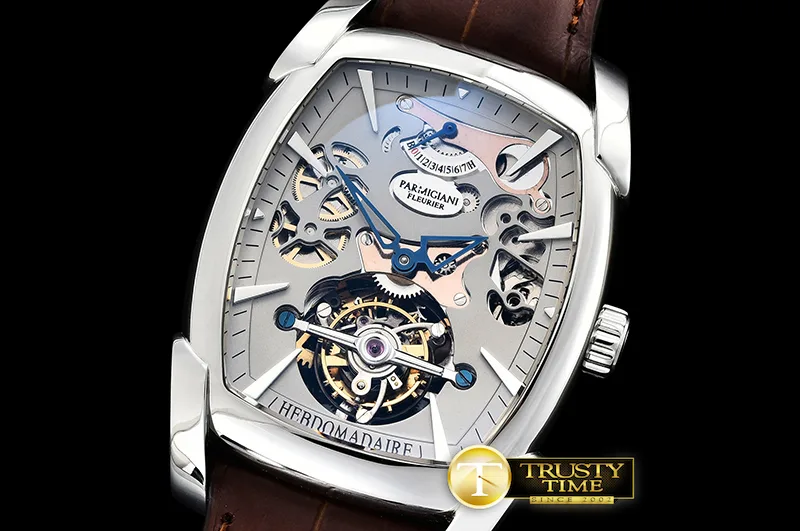 PAR018B - Kalpa Hebdomadaire Tourbillon SS/LE Grey Asia HW Tourb