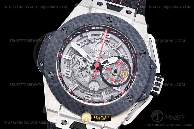 HUB0473B - Big Bang Ferrari Titanium TI/LE Red HBBF A1241