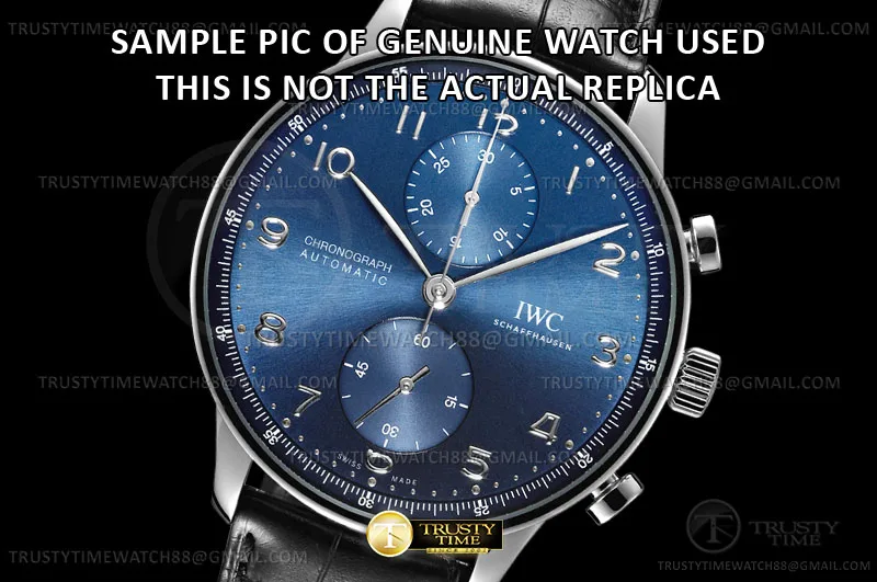 IWC0583D - Portugieser Chrono IW3716 SS/LE Blue Num OCTA DD69355