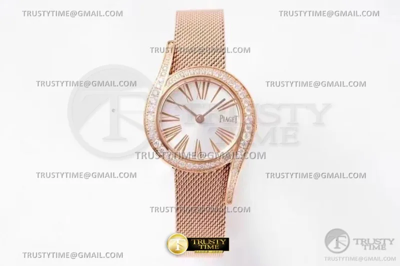 PIA049A - Limelight Gala 26mm RG/RG Wht ZF Swiss Qtz