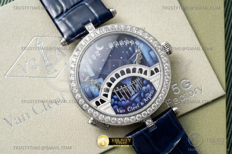 VCA001A - Pont des Amoureux 38mm SS/LE Night 5GF Qtz