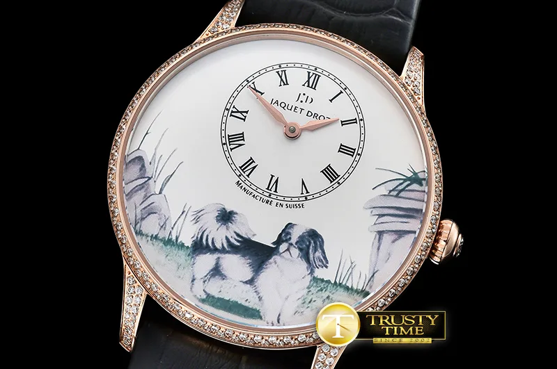 JD011A - Les Ateliers dArt Petite Heure Minute Dog RG/LE ST8003