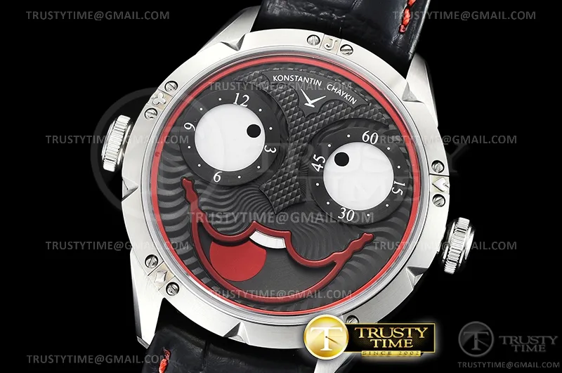 KC001A - Konstantin Chaykin Joker SS/LE Black/Red TWF NH35A