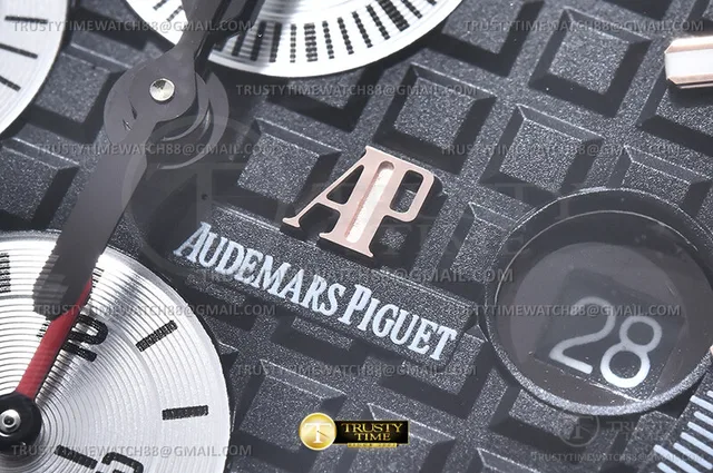 AP0980C - AP ROO Chrono 26400RO Cer RG/RU Black JF A3126 Mod — photo 9