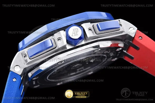 AP0980A - AP ROO Chrono 26400 Ryder.C SS/RU Blue JF A3126 Mod — photo 15