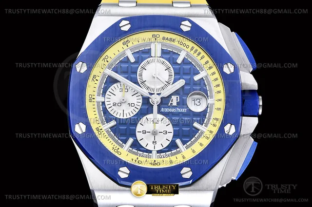 AP0980B - AP ROO Chrono 26400 Summer SS/RU Yllw JF A3126 Mod — photo 4