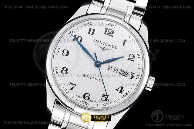 LON052 - Longines Master Day Date SS/SS White XF A2836