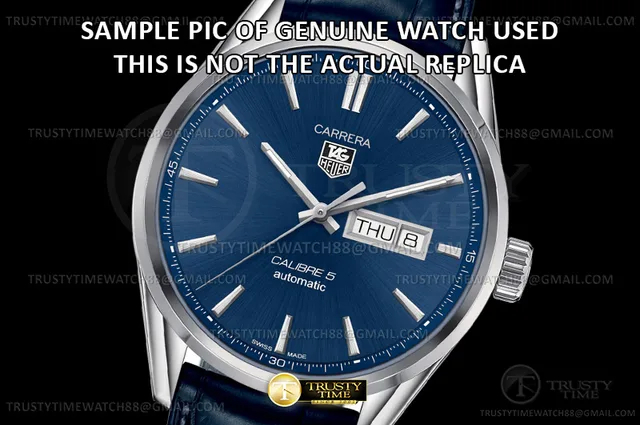 TAG0393E - Carrera Calibre 5 41mm SS/LE Blue XTF SW220-1