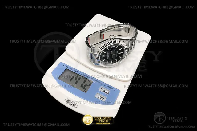 R2DJ0537C - DJ2 41mm Wt Oys Flt SS/SS Blk/Stk VSF V2s VS3235v2 — photo 28