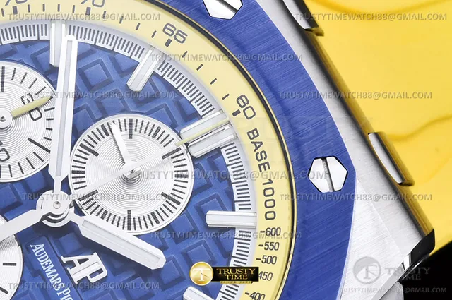 AP0980B - AP ROO Chrono 26400 Summer SS/RU Yllw JF A3126 Mod — photo 7