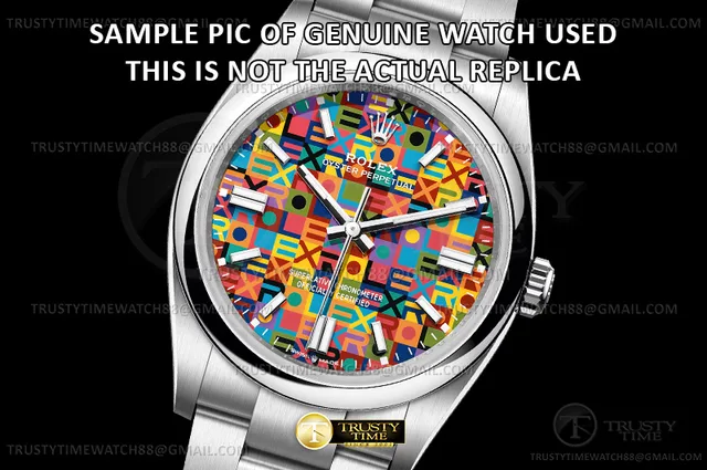 ROYP054A - Oyster Pert. 36mm 126000 SS/SS M.Color EWE A3230