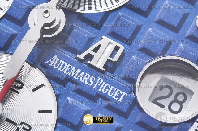 AP0980A - AP ROO Chrono 26400 Ryder.C SS/RU Blue JF A3126 Mod — photo 9