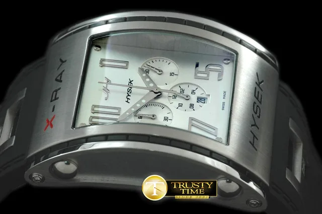 HY009A - X Ray Chronograph SS/RU White Jap Quartz — photo 3