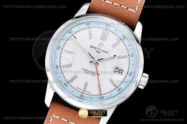 BSW0555D - Top Time B31 SS/LE Wht/Stk Red BLF A2824