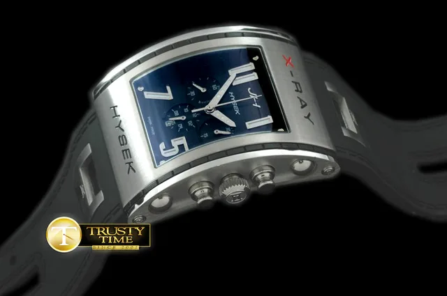 HY009B - X Ray Chronograph SS/RU Black Jap Quartz — photo 4