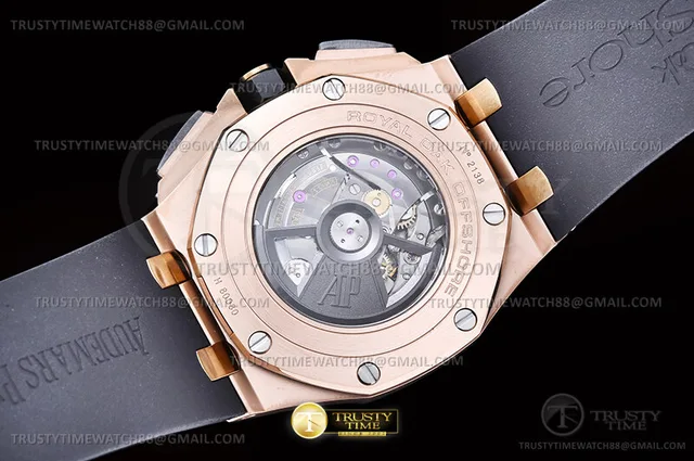 AP0980C - AP ROO Chrono 26400RO Cer RG/RU Black JF A3126 Mod — photo 18
