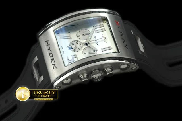 HY009A - X Ray Chronograph SS/RU White Jap Quartz — photo 4