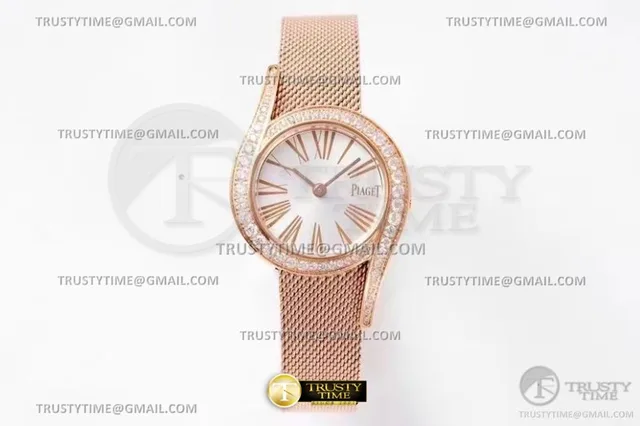 PIA049A - Limelight Gala 26mm RG/RG Wht ZF Swiss Qtz