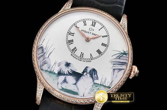 JD011A - Les Ateliers dArt Petite Heure Minute Dog RG/LE ST8003