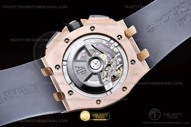 AP0980C - AP ROO Chrono 26400RO Cer RG/RU Black JF A3126 Mod — photo 20