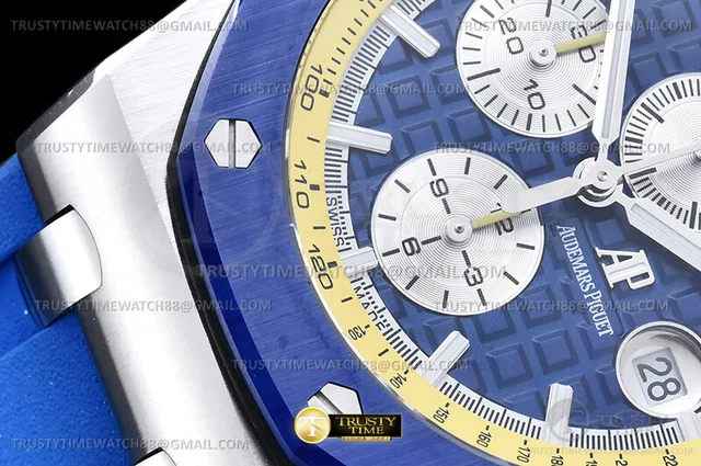 AP0980B - AP ROO Chrono 26400 Summer SS/RU Yllw JF A3126 Mod — photo 8