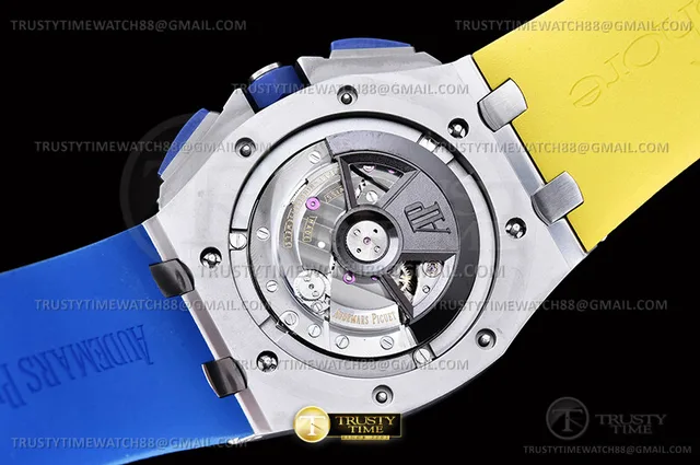AP0980B - AP ROO Chrono 26400 Summer SS/RU Yllw JF A3126 Mod — photo 20