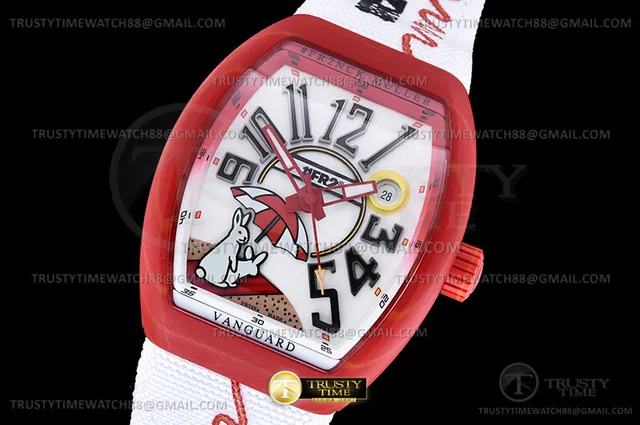 FM198C - Vanguard #FR2 Rabbits HW Red FC/NY Wht/Num ABF A2824
