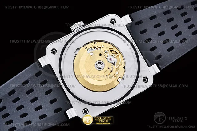 BR151A - Bell Ross BR03-93 GMT/COMP Blue/Blk SS/RU Blk WMF A2836 — photo 20
