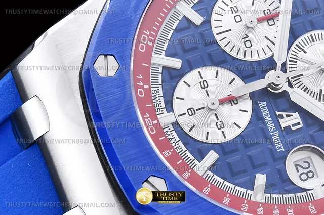 AP0980A - AP ROO Chrono 26400 Ryder.C SS/RU Blue JF A3126 Mod — photo 8