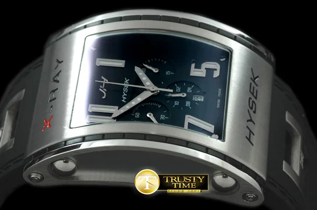 HY009B - X Ray Chronograph SS/RU Black Jap Quartz — photo 3